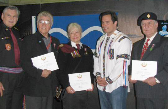 Métis Veterans Honored Diamond Jubilee Medal– Métis D...